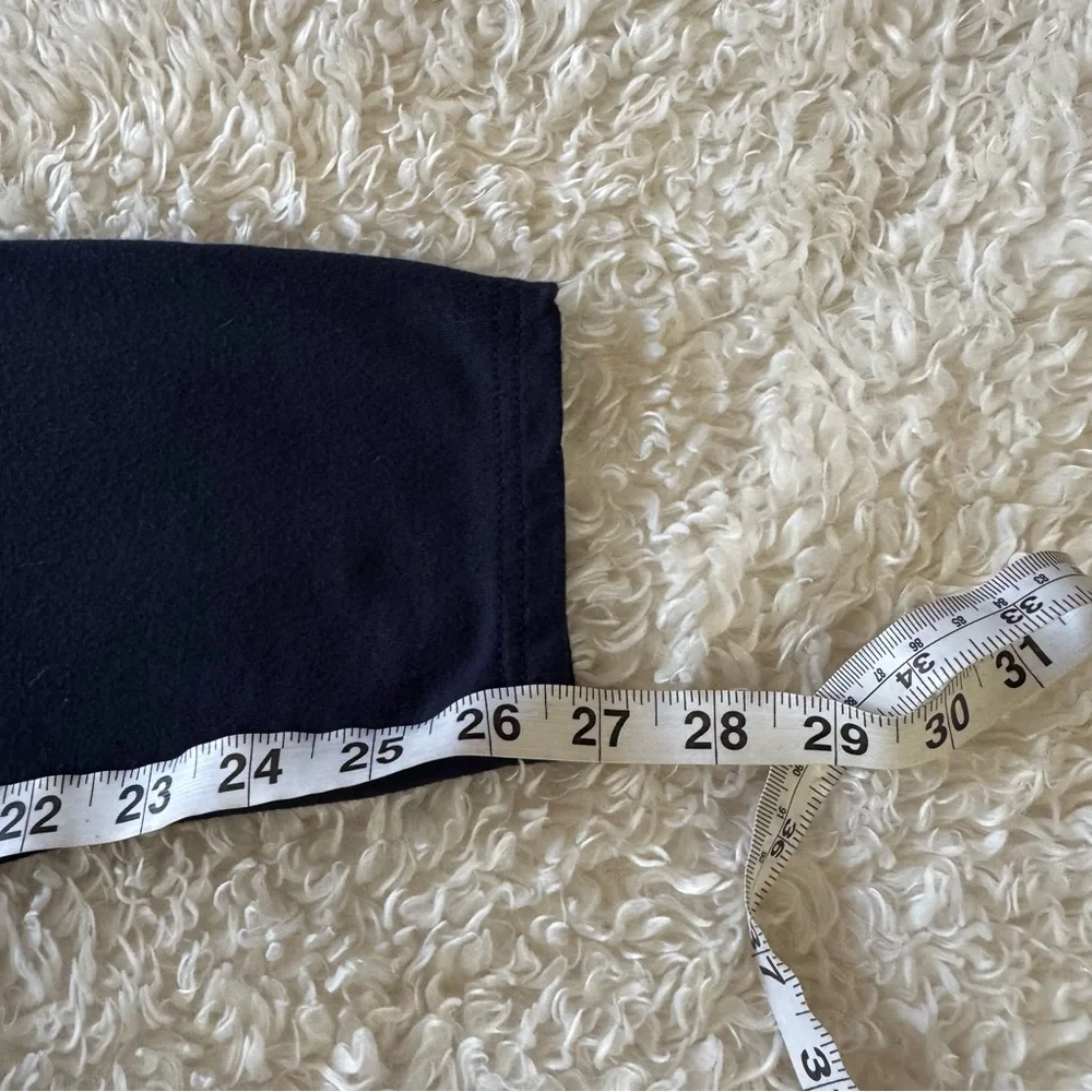 Jambys Unisex Short Sleeve MicroModal Crew JamTee & Pant Navy/Mint Size Small